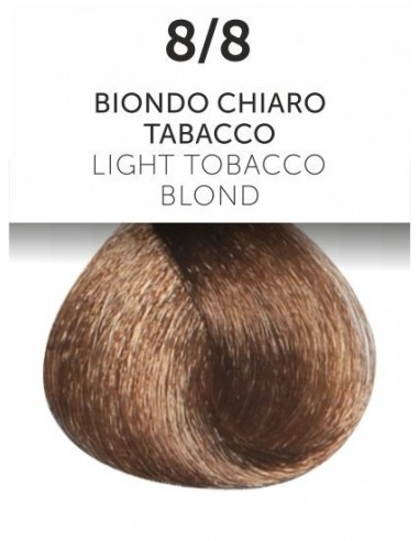 PERLACOLOR Professionale 8-1 Haarfarbe 'Biondo Chiaro Cenere' | Mit Monoi-Öl & Aloe Vera, Geringer Ammoniakgehalt – Für Gleichmäßige, Langanhaltende Farbe