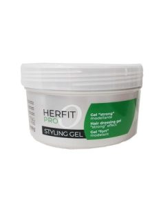 HERFIT STYLING GEL – HAIR DRESSING GEL STRONG WET EFFECT 500ML - HERFIT